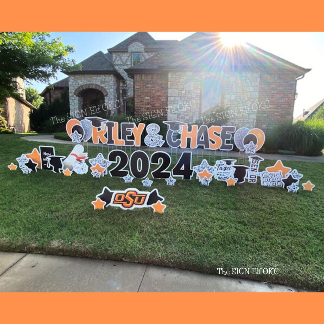 Graduation Yard Signs The Sign Elf OKC