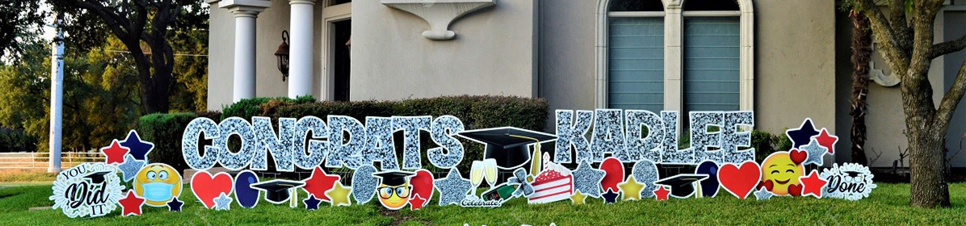 graduation sign